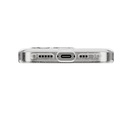 MAGEASY Bright MagSafe Never Yellowing Shockproof Clear Case for 2024 iPhone 16 pro, 16 feet drop protection Luminous Clear