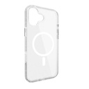MAGEASY Bright MagSafe Never Yellowing Shockproof Clear Case for 2024 iPhone 16 6.7, 16 feet drop protection Luminous Clear