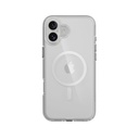 MAGEASY Bright MagSafe Never Yellowing Shockproof Clear Case for 2024 iPhone 16 6.7, 16 feet drop protection Transparent