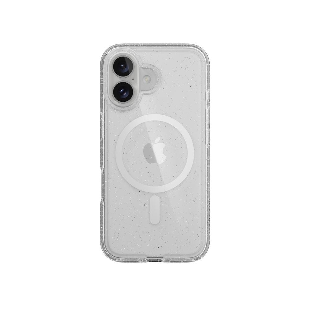 MAGEASY Bright MagSafe Never Yellowing Shockproof Clear Case for 2024 iPhone 16 6.1, 16 feet drop protection Luminous Clear
