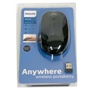 Philips Wireless Mouse - SPK7524 Black