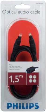 Philips Fiber Optic Cable 1.5m -SWA2302W/10 Black
