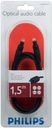 Philips Fiber Optic Cable 1.5m -SWA2302W/10 Black