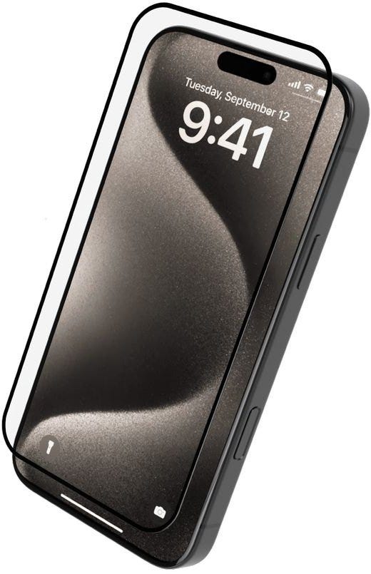 Levelo 3D Resin Glue High Silicone Aluminum Glass HD Screen Protector- iPhone 16 Pro Max- Clear