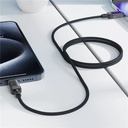 Acefast C12-03 USB-C to USB-C transparent shell stainless steel charging data cable