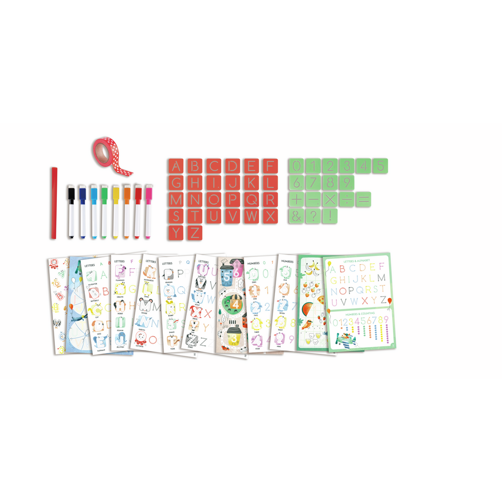 Letters and Numbers Tracing