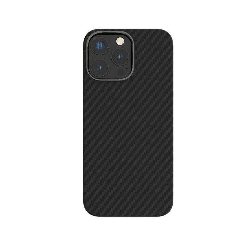 Levelo Sergei 1500D Aramid Fiber Case-iPhone 16 Pro Max-Matte Black