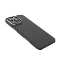Levelo Sergei 1500D Aramid Fiber Case-iPhone 16 Pro Max-Matte Black