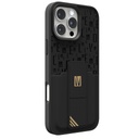 Levelo Morphix Gripstand Case With Cardholder-iPhone 16 Pro-Black