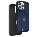 Levelo Morphix Gripstand Case With Cardholder-iPhone 16 Pro-Blue