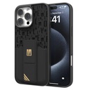 Levelo Morphix Gripstand Case With Cardholder -iPhone 16 Pro Max -Black