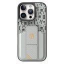 Levelo Morphix Gripstand Case With Cardholder -iPhone 16 Pro Max -Blue