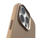Levelo Iris Magsafe Liquid Silicone Case -iPhone 16 Pro Max- Rose Gold