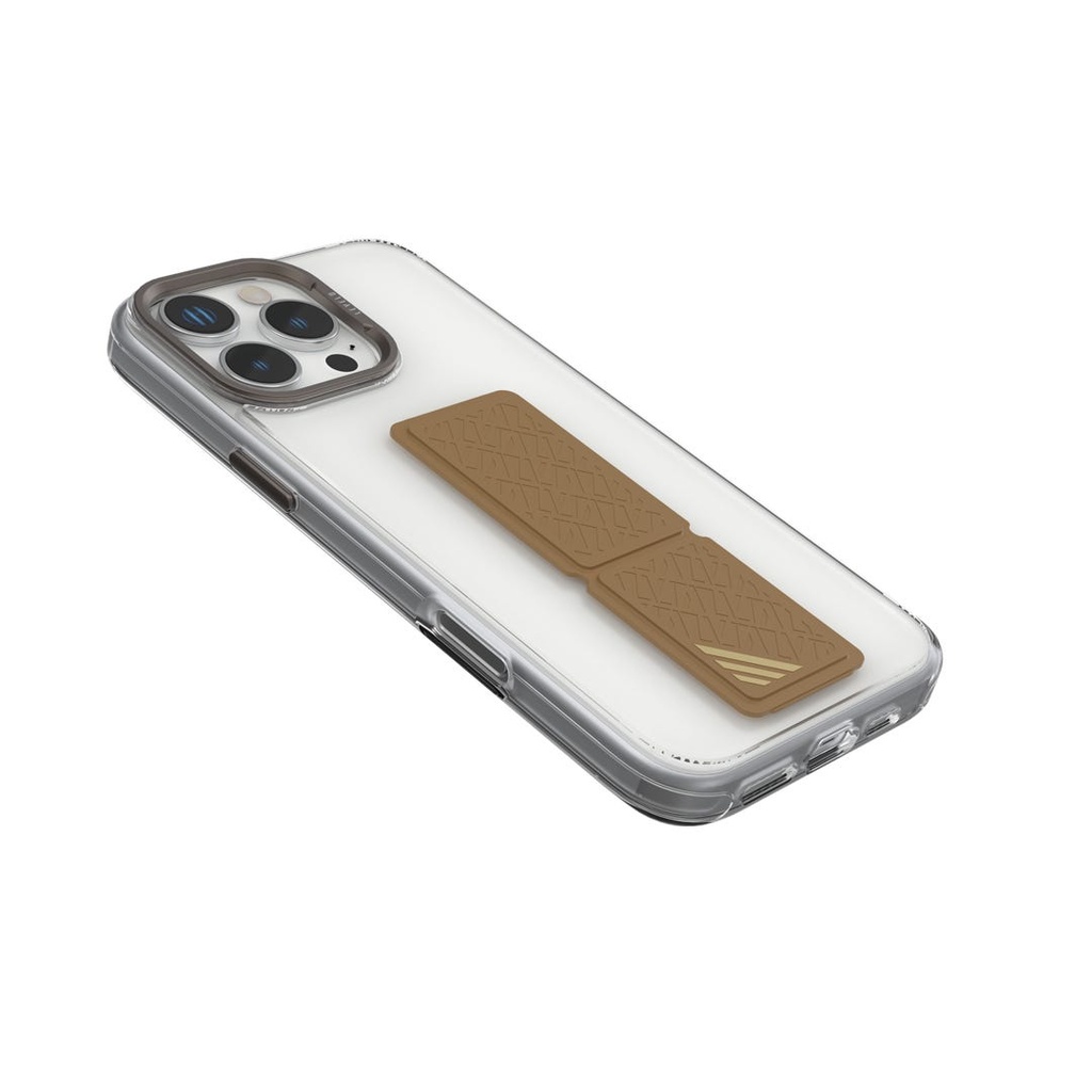 Levelo Morphix Clara Grip Case-iPhone 16 Pro Max-Rose Gold Titanium