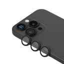 Levelo Trio Lens Protector With 99% Transparency -iPhone 16 Pro/ Pro Max-Black Titanium