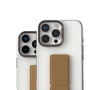 Levelo Morphix Clara Grip Case-iPhone 16 Pro - Rose Gold Titanium