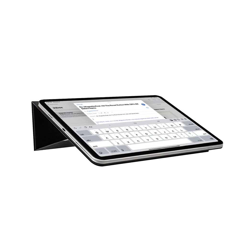 Smartix Premium Magnetic VersaGrip Case for iPad Pro 13" M4 Black/Univ.