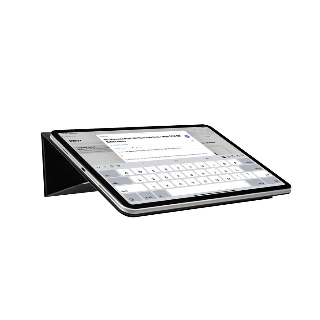 Smartix Premium Magnetic VersaGrip Case for iPad Air 11" M2 Black/Univ.