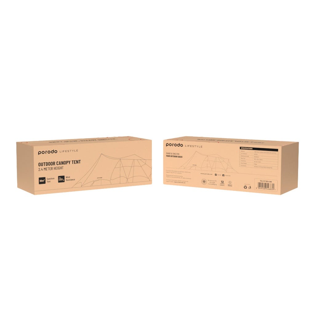 Porodo Lifestyle Outdoor Canopy Ten White