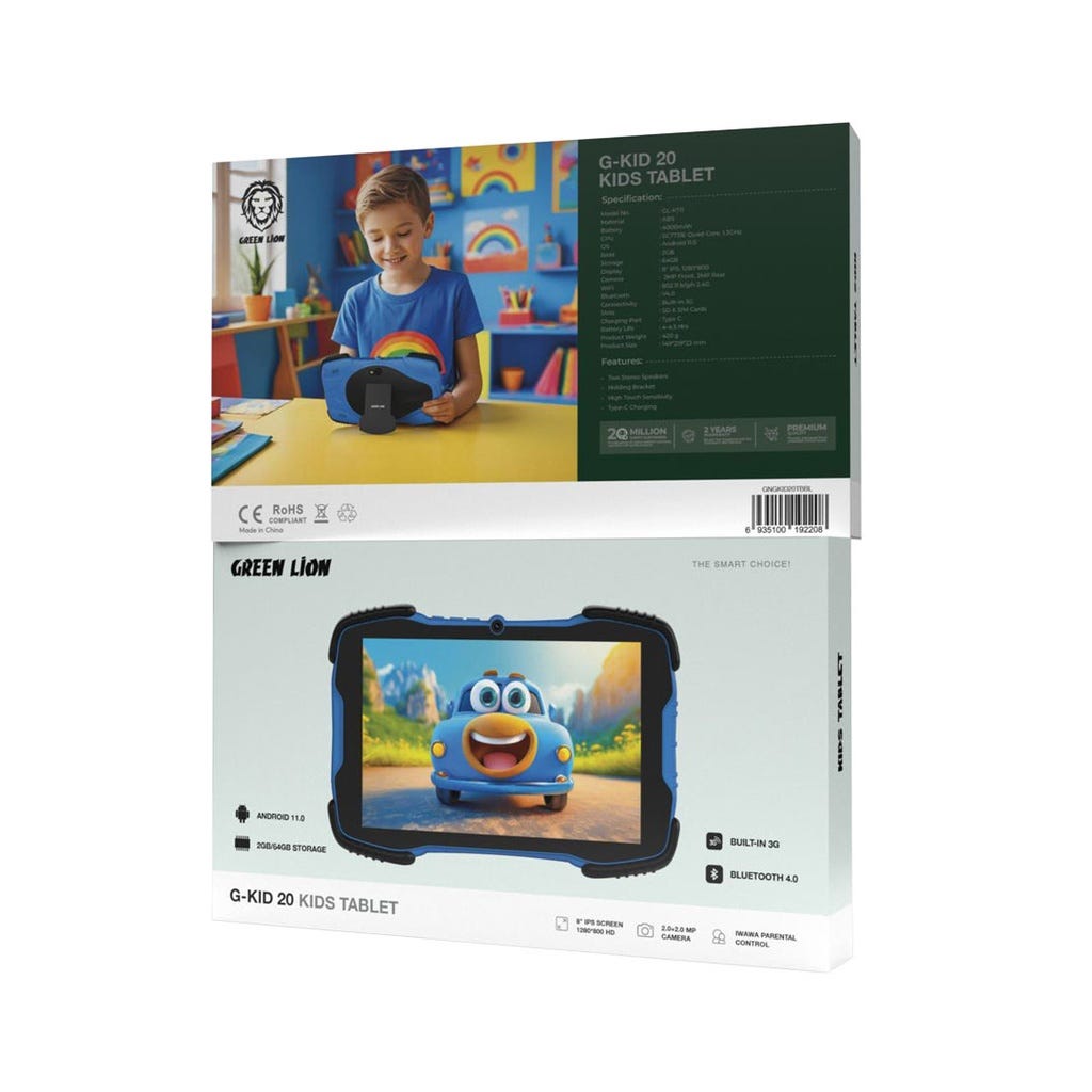 Green Lion G-Kid 20 Kids Tablet Blue