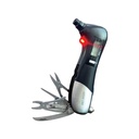 Green Lion Digital Tire Pressure Gauge 9 In 1 Rescue Tool Black