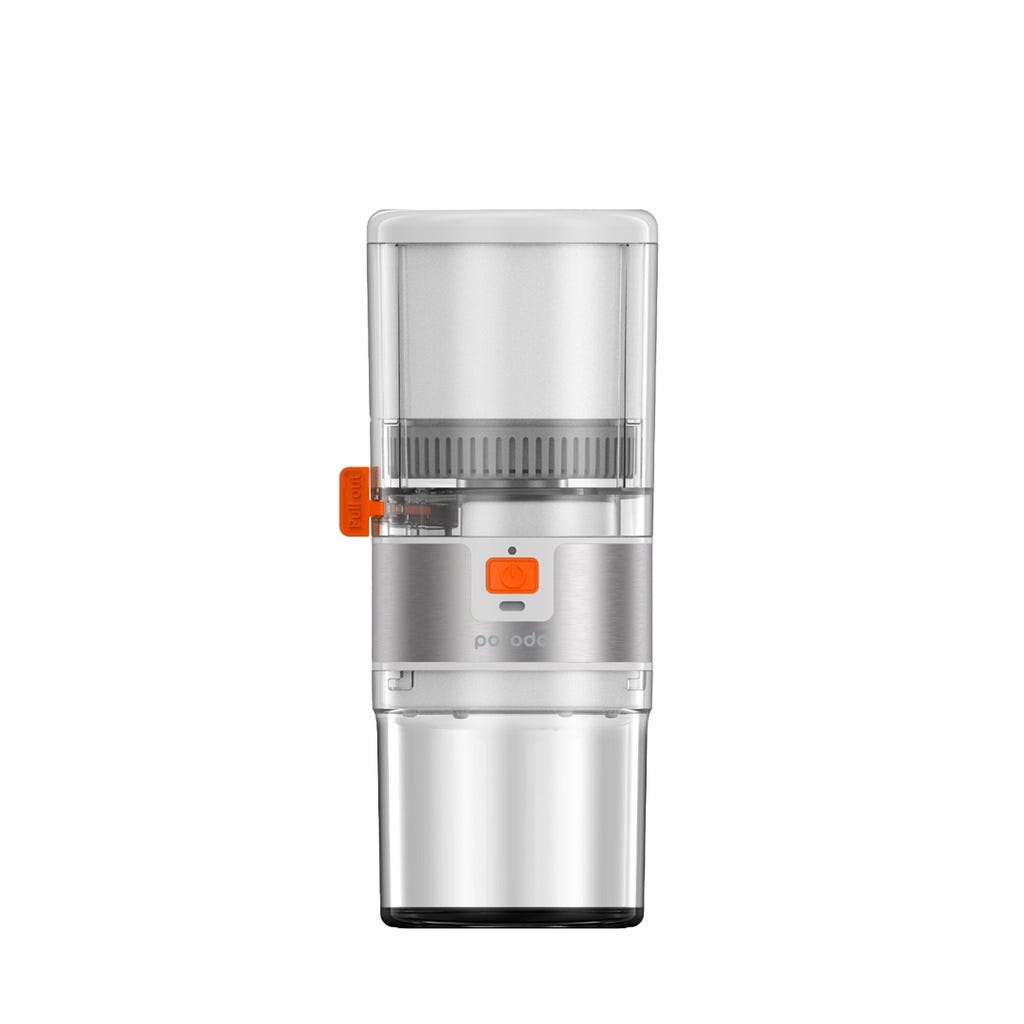 Porodo Lifestyle Portable Citrus Juicer Efficient Juice Extraction White