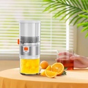 Porodo Lifestyle Portable Citrus Juicer Efficient Juice Extraction White