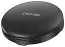 Porodo Wireless Carplay & 4G Router Convert Wired to Wireless Supports Split Screen Black