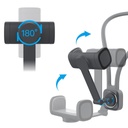 Porodo Smartphone Neck Mount Black