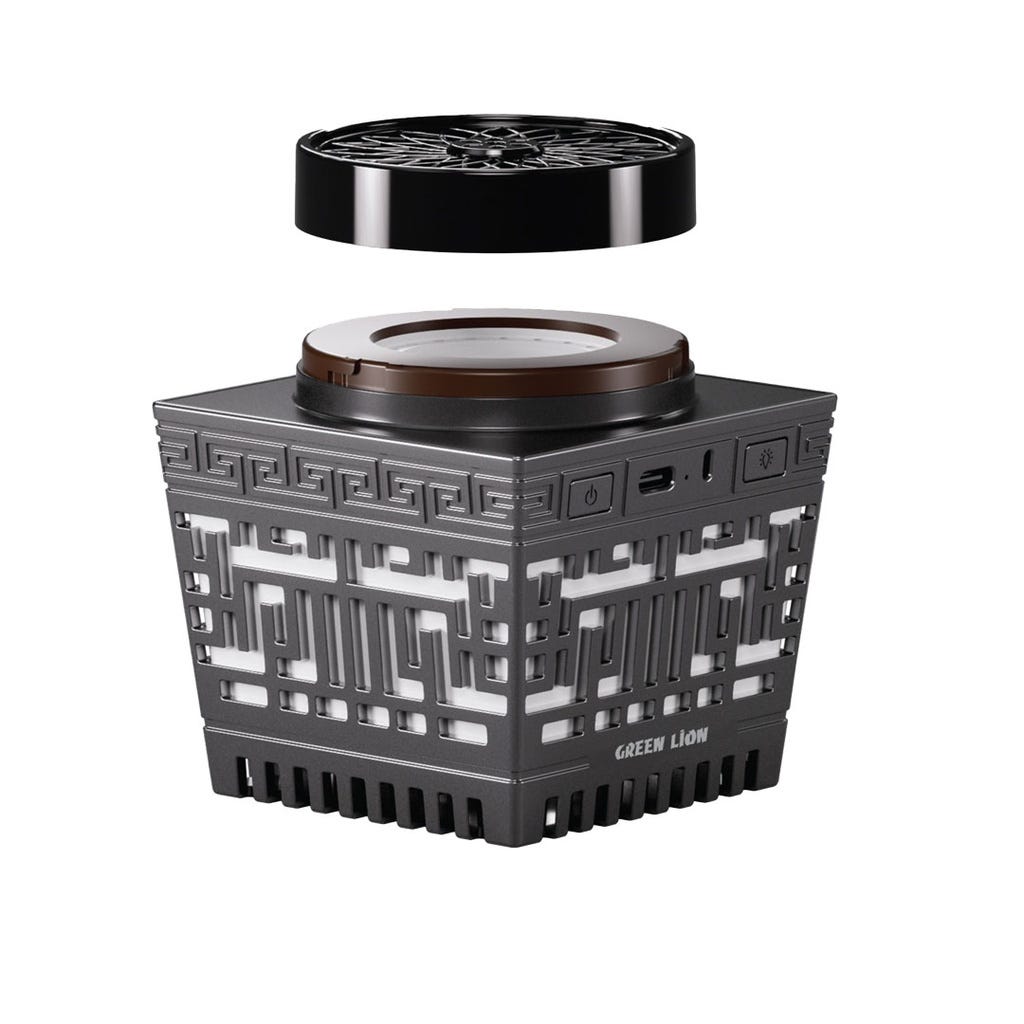 Green Lion Moon Bakhour QuranÂ Speaker Black