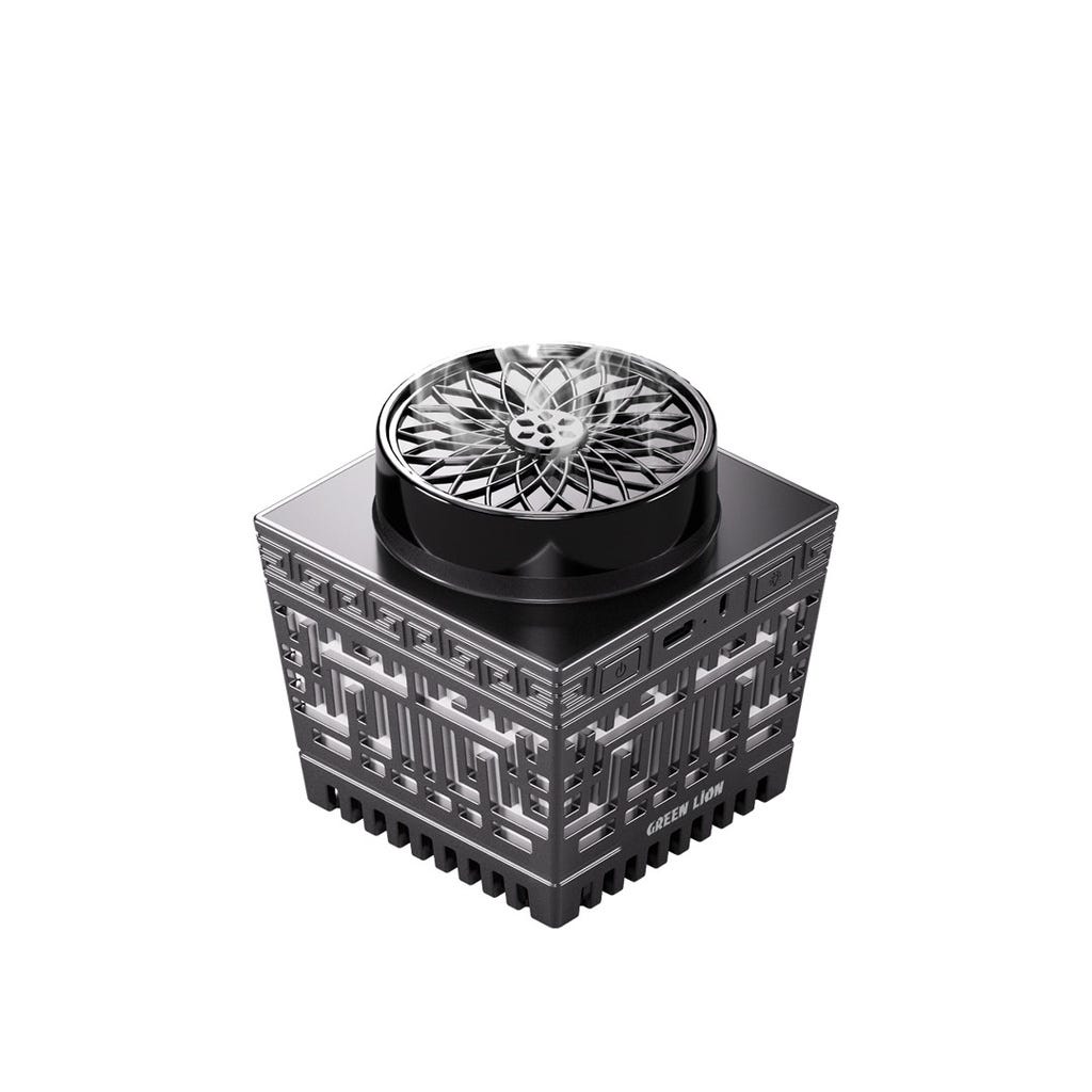Green Lion Moon Bakhour QuranÂ Speaker Black