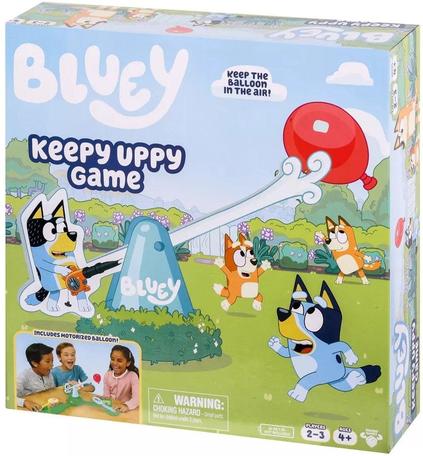 BLUEY KEEPY UPPY GAME - (NAME TBC)