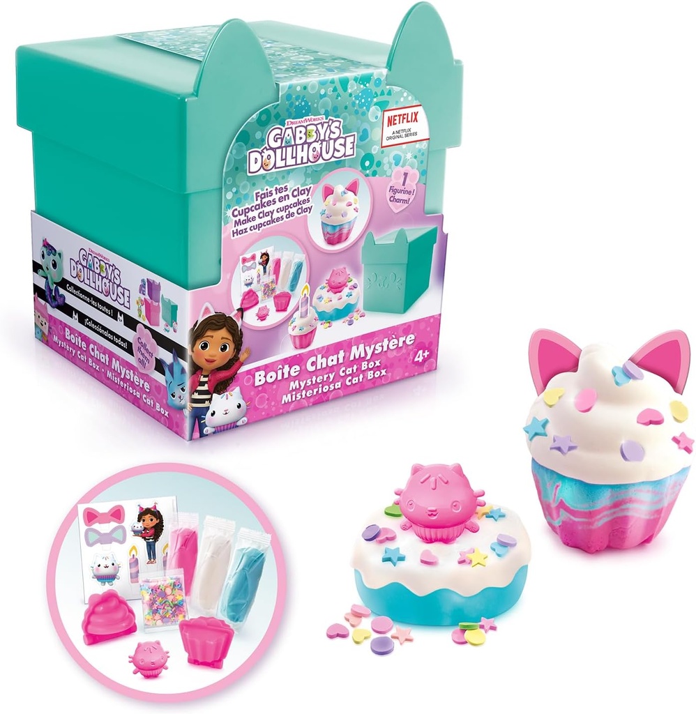 GABBY'S DOLLHOUSE - CAKEY CAT BIRTHDAY CAT BOX