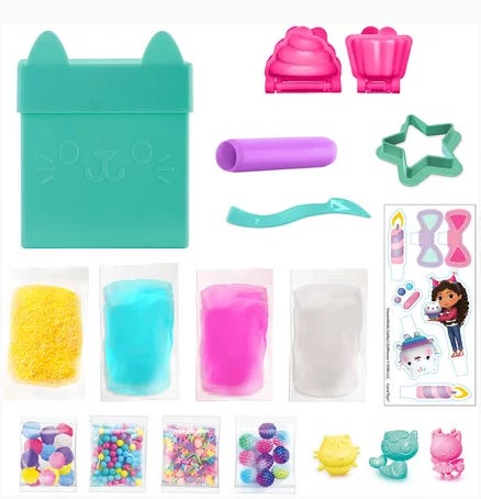 GABBY'S DOLLHOUSE - CAKEY CAT BIRTHDAY CAT BOX