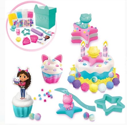 GABBY'S DOLLHOUSE - CAKEY CAT BIRTHDAY CAT BOX