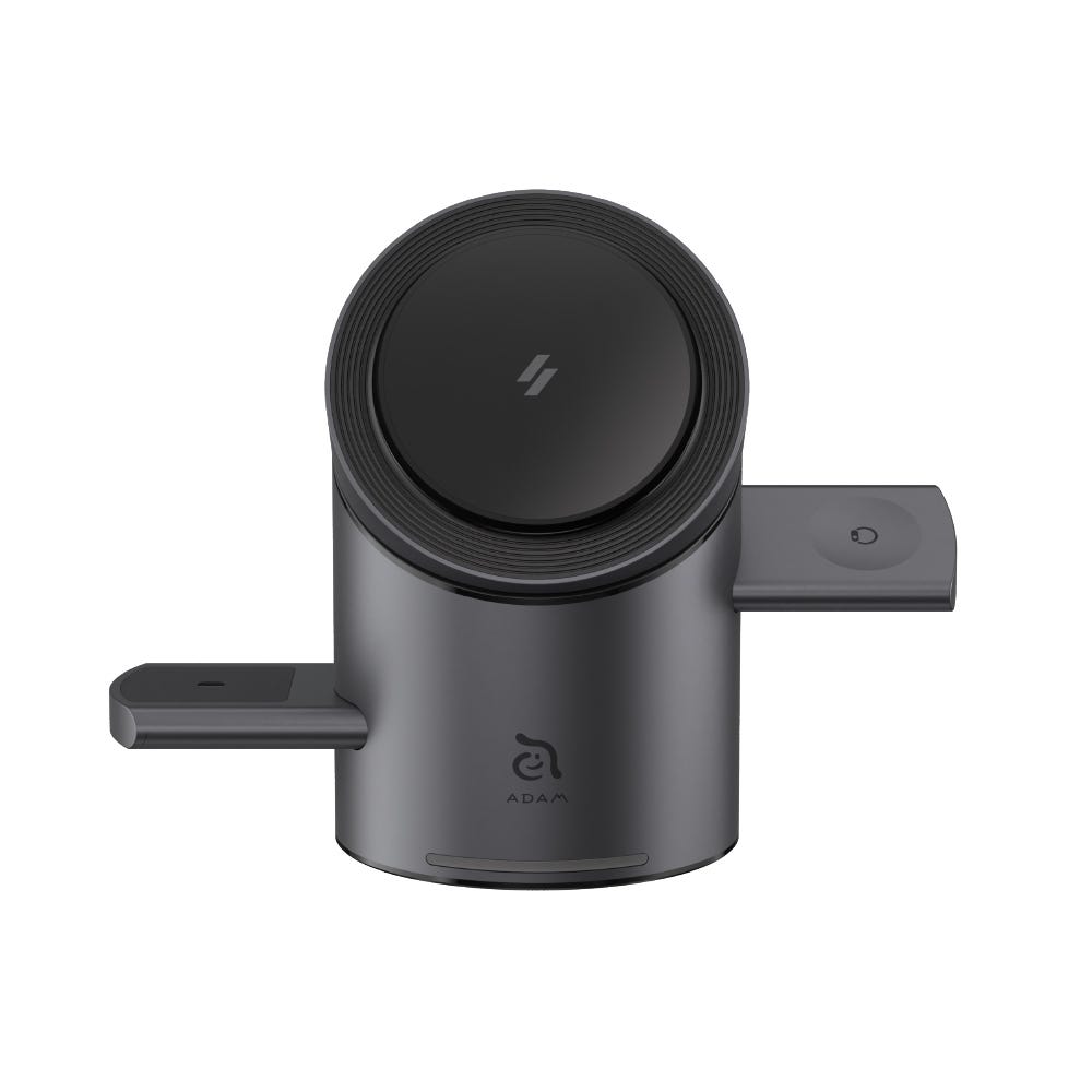 Adam elements Mag Tube Qi2 3-in-1 Intelligent Charging Station