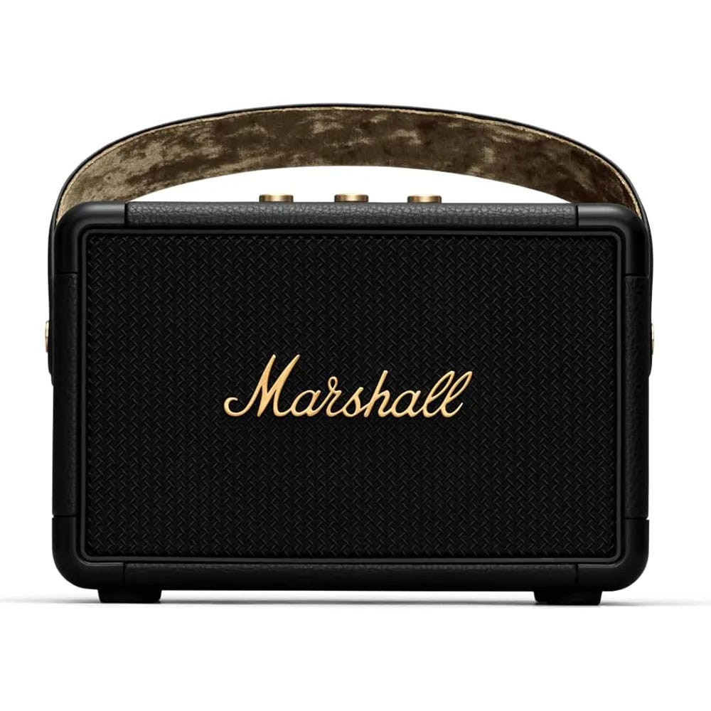 MARSHALL 1006129 KILBURN BT II PORTABLE SPEAKER BLACK AND BRASS