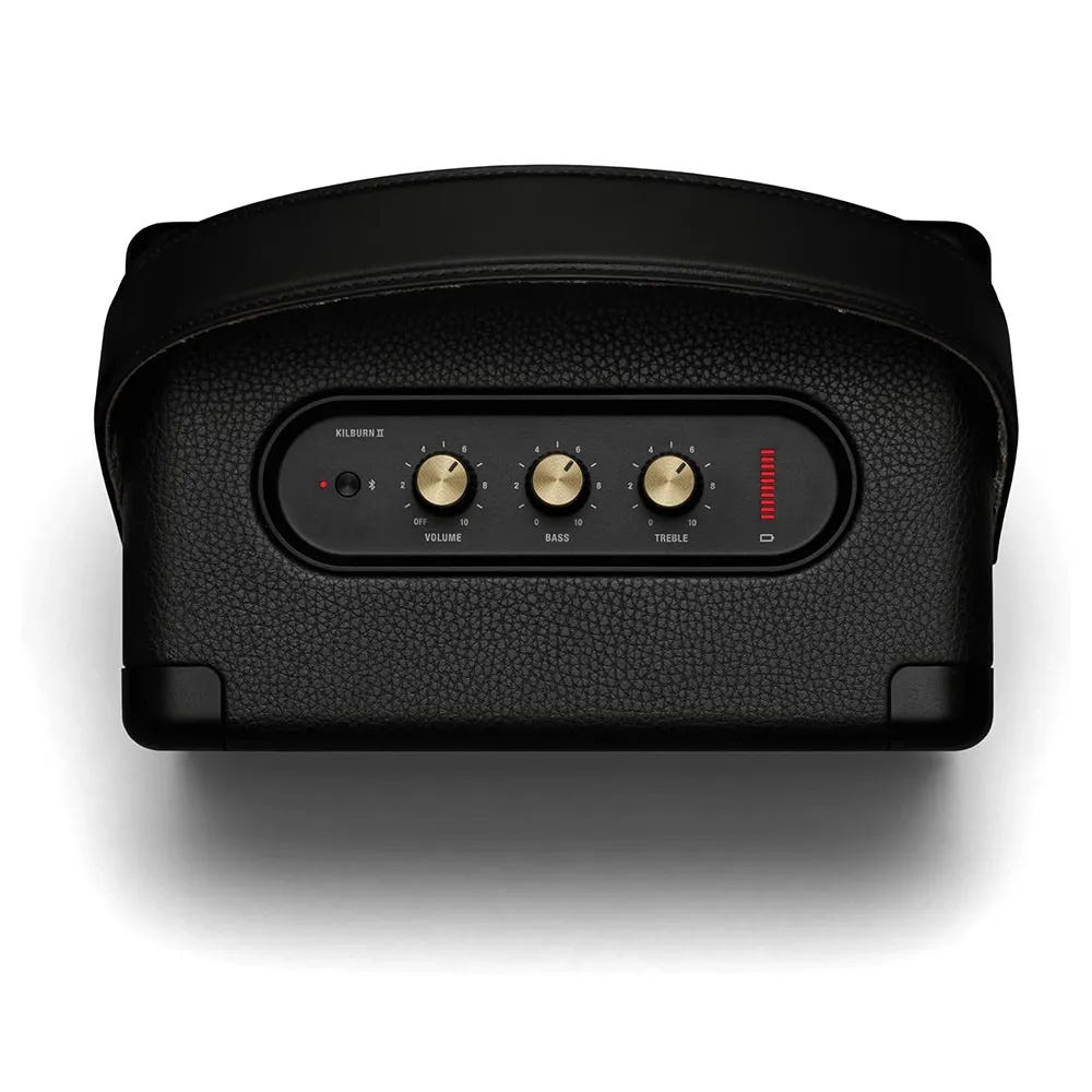 MARSHALL 1006129 KILBURN BT II PORTABLE SPEAKER BLACK AND BRASS