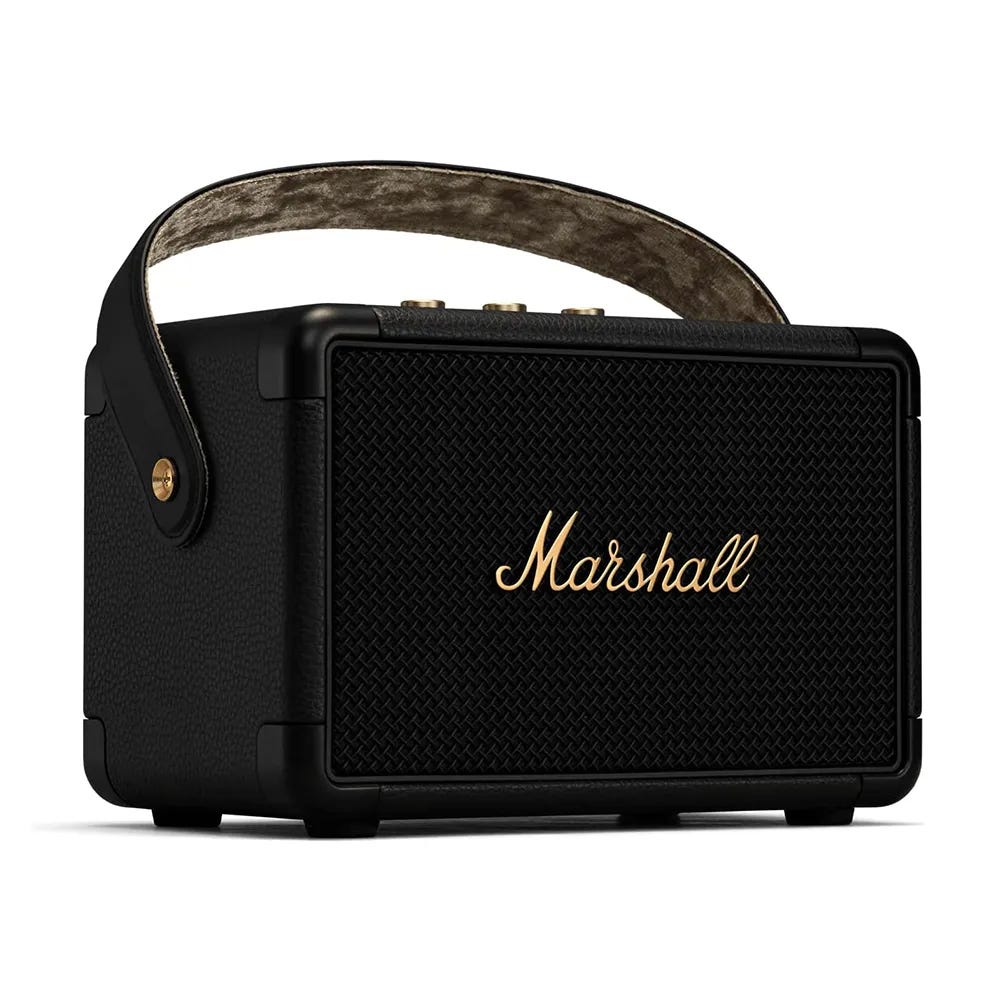 MARSHALL 1006129 KILBURN BT II PORTABLE SPEAKER BLACK AND BRASS