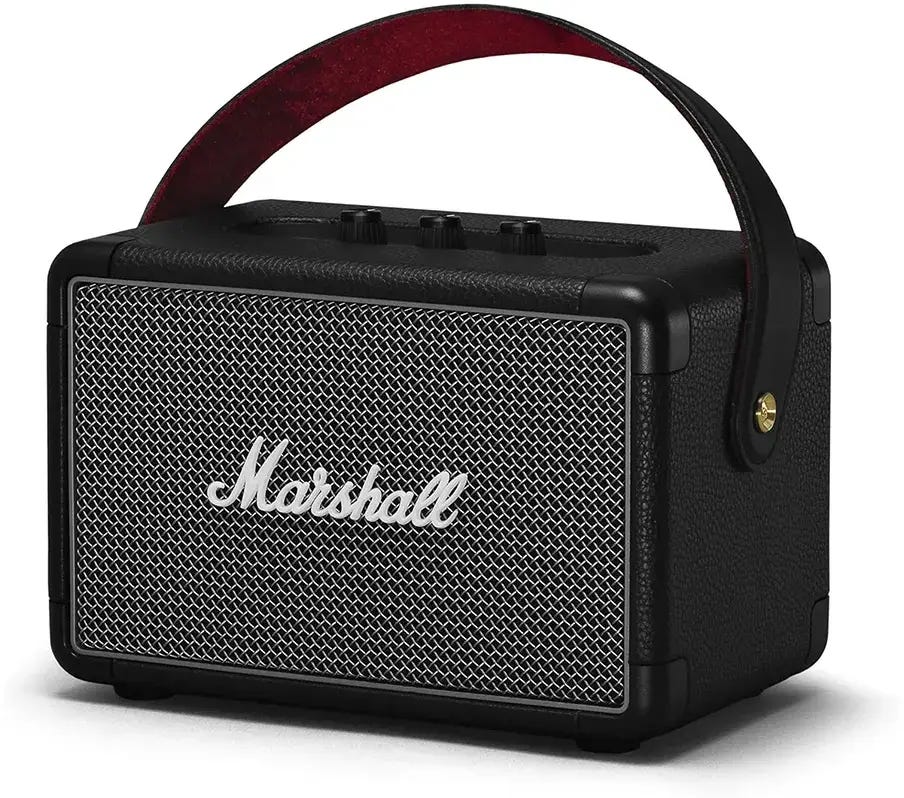 MARSHALL 1002632 KILBURN BT II PORTABLE SPEAKER BLACK