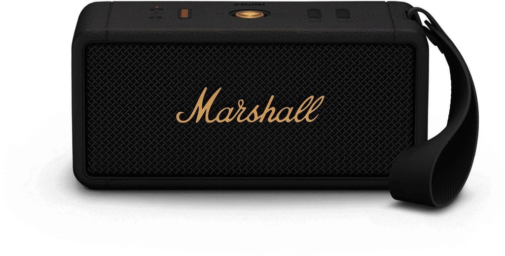 MARSHALL 1006034 MIDDLETON PORTABLE SPEAKER BLACK AND BRASS
