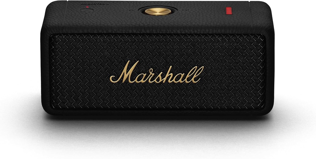 MARSHALL 1006786 EMBERTON II PORTABLE SPEAKER BLACK AND BRASS