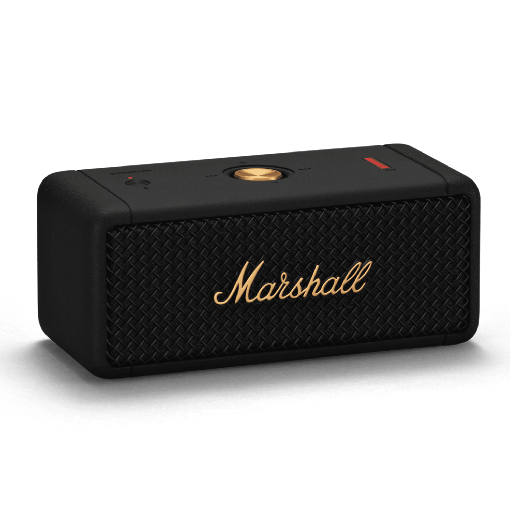 MARSHALL 1006786 EMBERTON II PORTABLE SPEAKER BLACK AND BRASS