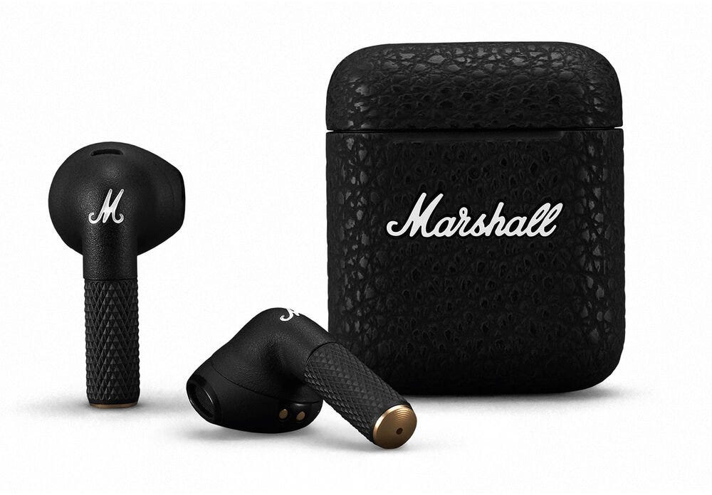 MARSHALL 1005983 MINOR III BLACK TRUE WIRELESS HEADPHONES