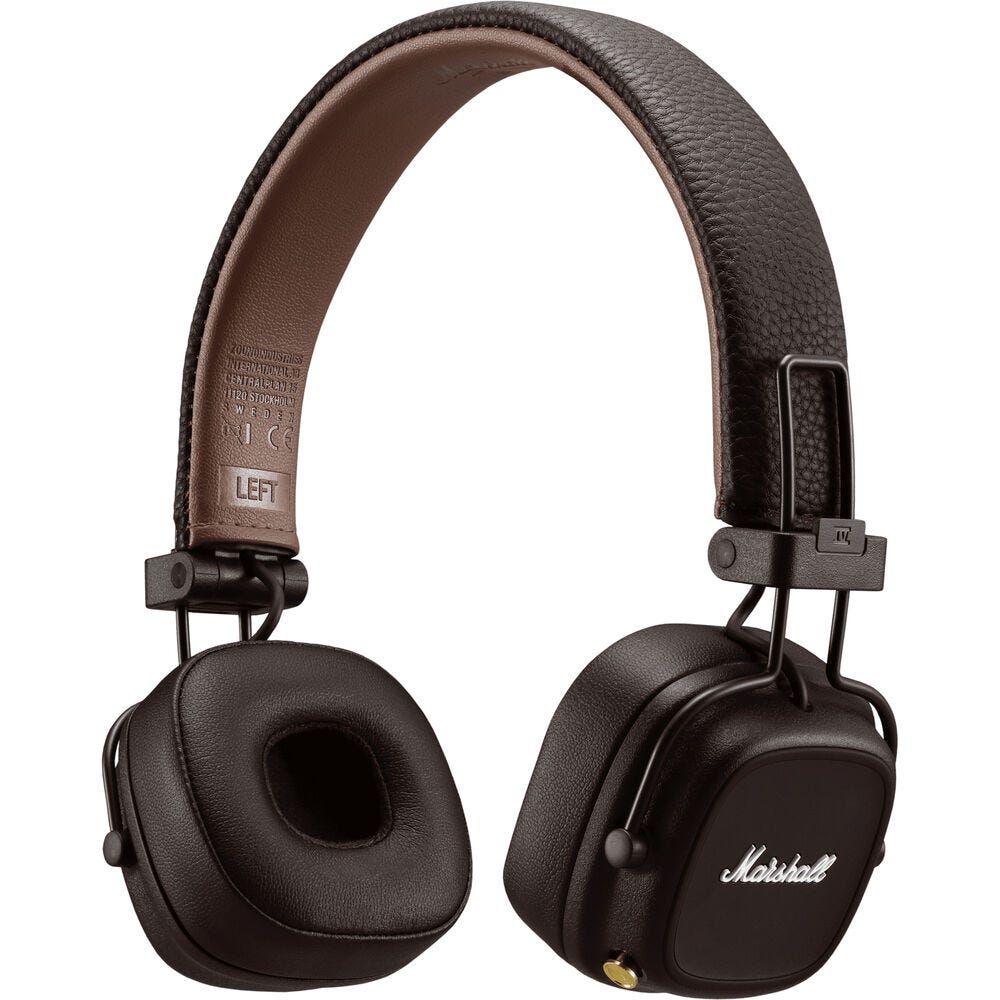 MARSHALL 1006127 MAJOR IV HEADPHONES BROWN