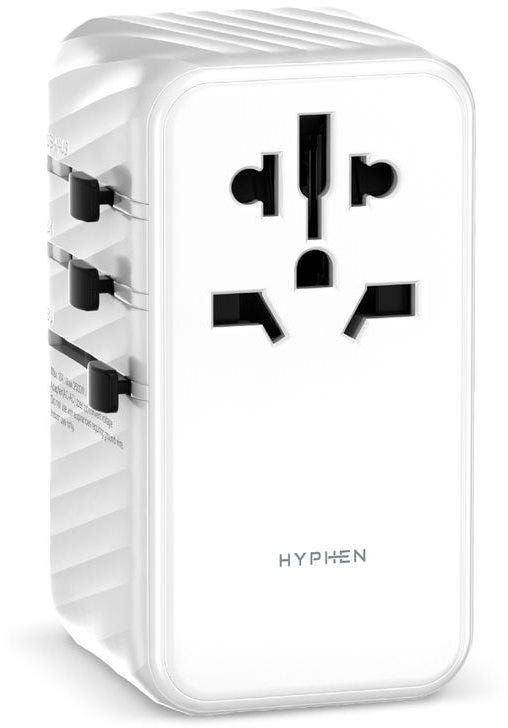 HYPHEN CHARGEPOINT GaN Universal Travel Adaptor 100W - White