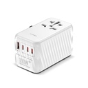 HYPHEN CHARGEPOINT GaN Universal Travel Adaptor 100W - White