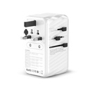 HYPHEN CHARGEPOINT GaN Universal Travel Adaptor 100W - White