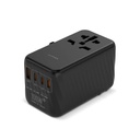 HYPHEN CHARGEPOINT GaN Universal Travel Adaptor 100W - Black