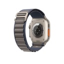 HYPHEN CLARKE Watch Strap - Apple Ultra 2/UltraÂ 49mm - Nylon Loop Large - Blue